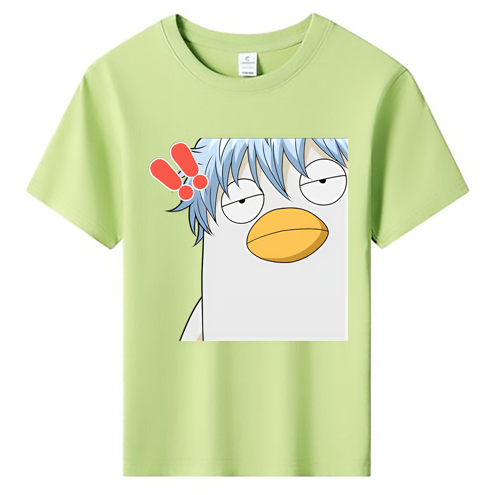 （画像用） ぎんたま 坂田銀時（さかたぎんとき） 神楽 志村新八（しむら しんぱち） GINTAMA Sakata Gintoki Kagura Shimura Shinpachi 綿100％キッズTシャツ（フロントプリント）